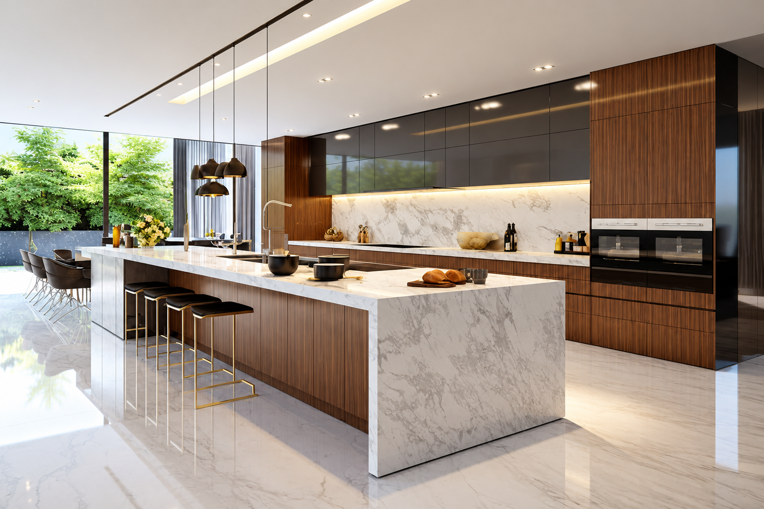 The estate kitchen
